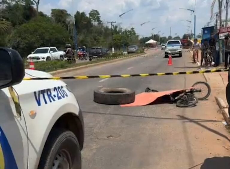 Após desviar de pneu, criança de 10 anos morre atropelada por caminhão em Rio Branco