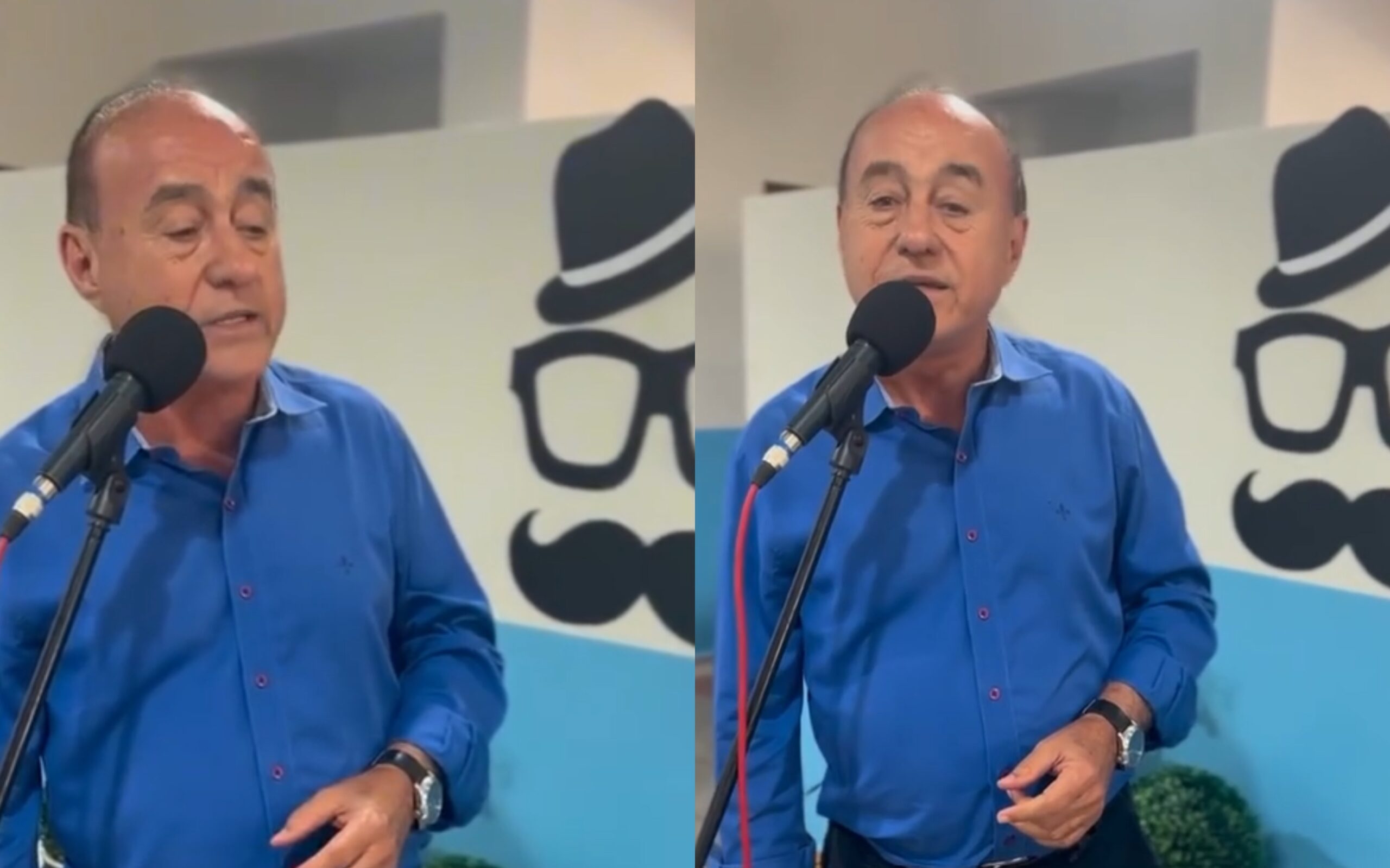 Cantando Roberto Carlos, Bocalom solta a voz em restaurante e vídeo bomba nas redes