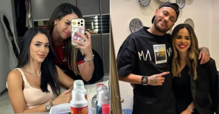 Bruna Biancardi homenageia Gabily, ex-ficante de Neymar, em aniversário