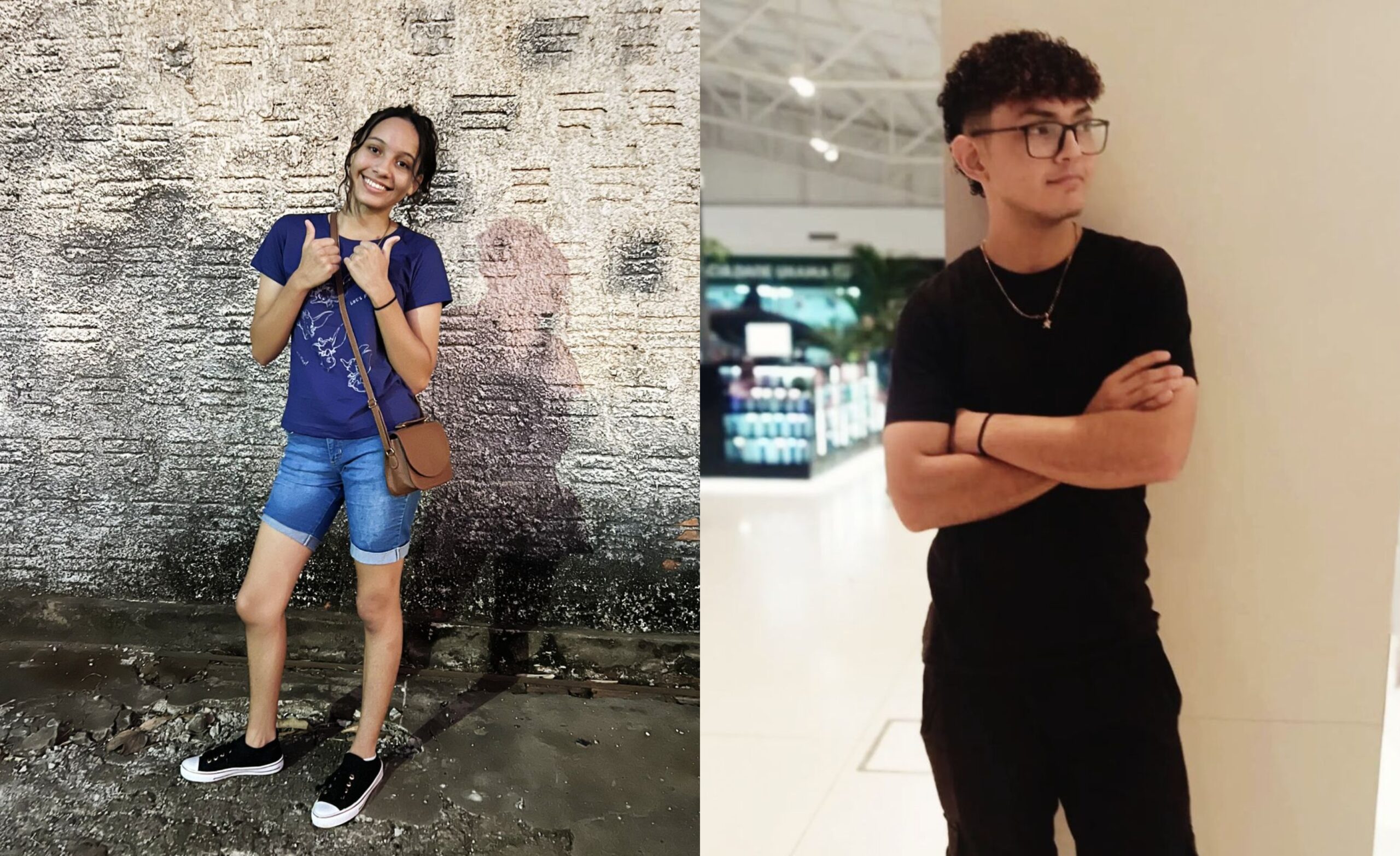 Adolescente e jovem de 20 anos desaparecem após saírem de casa e família pede ajuda