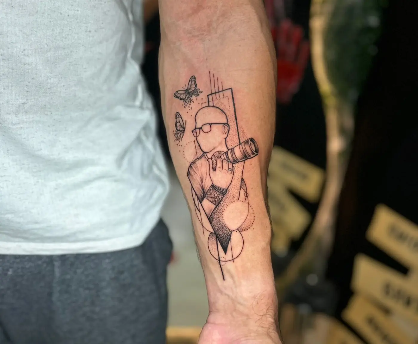 Fotógrafo Diego Gurgel homenageia Marcos Vicentti com tatugem especial