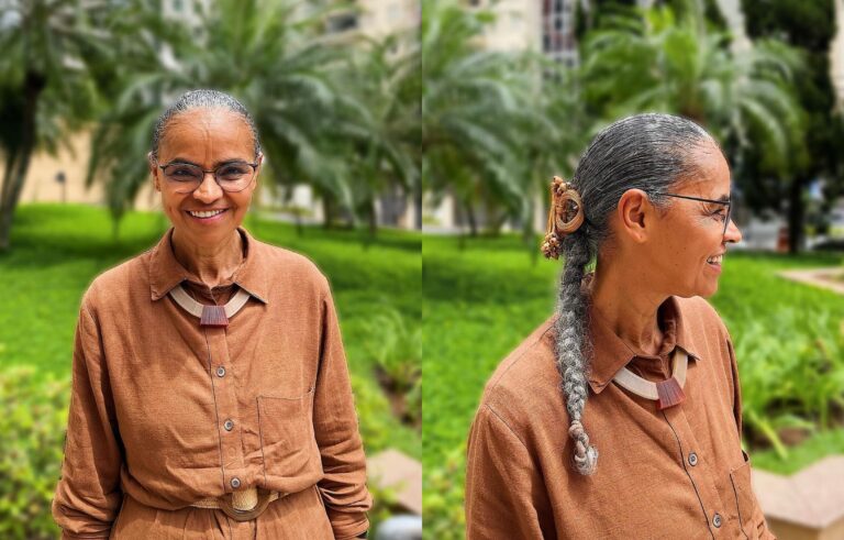 Com novo penteado, Marina Silva posta foto com cabelo ‘solto’ e web reage: “Maravilhosa”