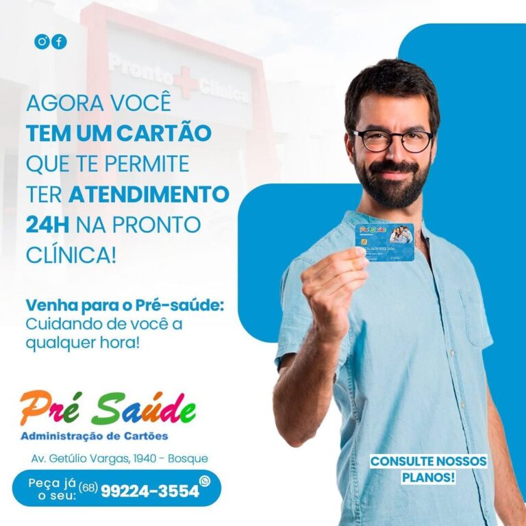 Pré Saúde: novo cartão de descontos e benefícios chega ao Acre; conheça os planos