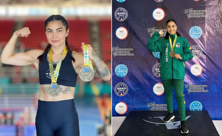 Jackie Pinheiro: acreana ganha duas medalhas de ouro no Pan-Americano de Kickboxing no Chile