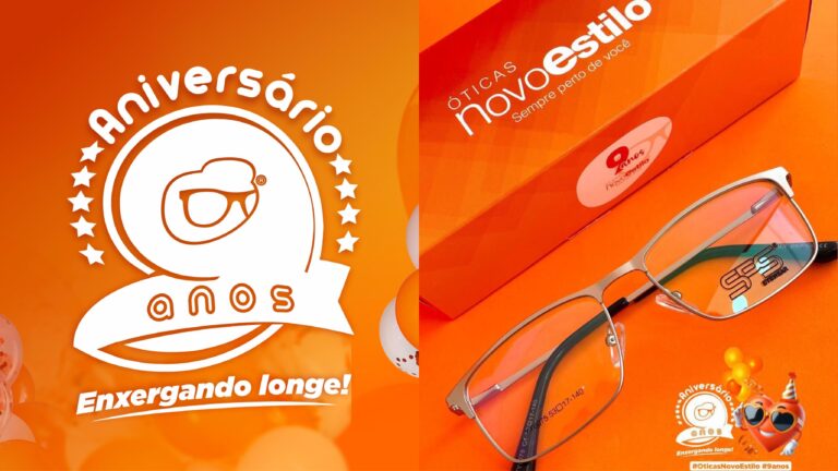 Óticas Novo Estilo celebra 9 anos no Acre com sorteio de 10 vales-compras de R$ 500