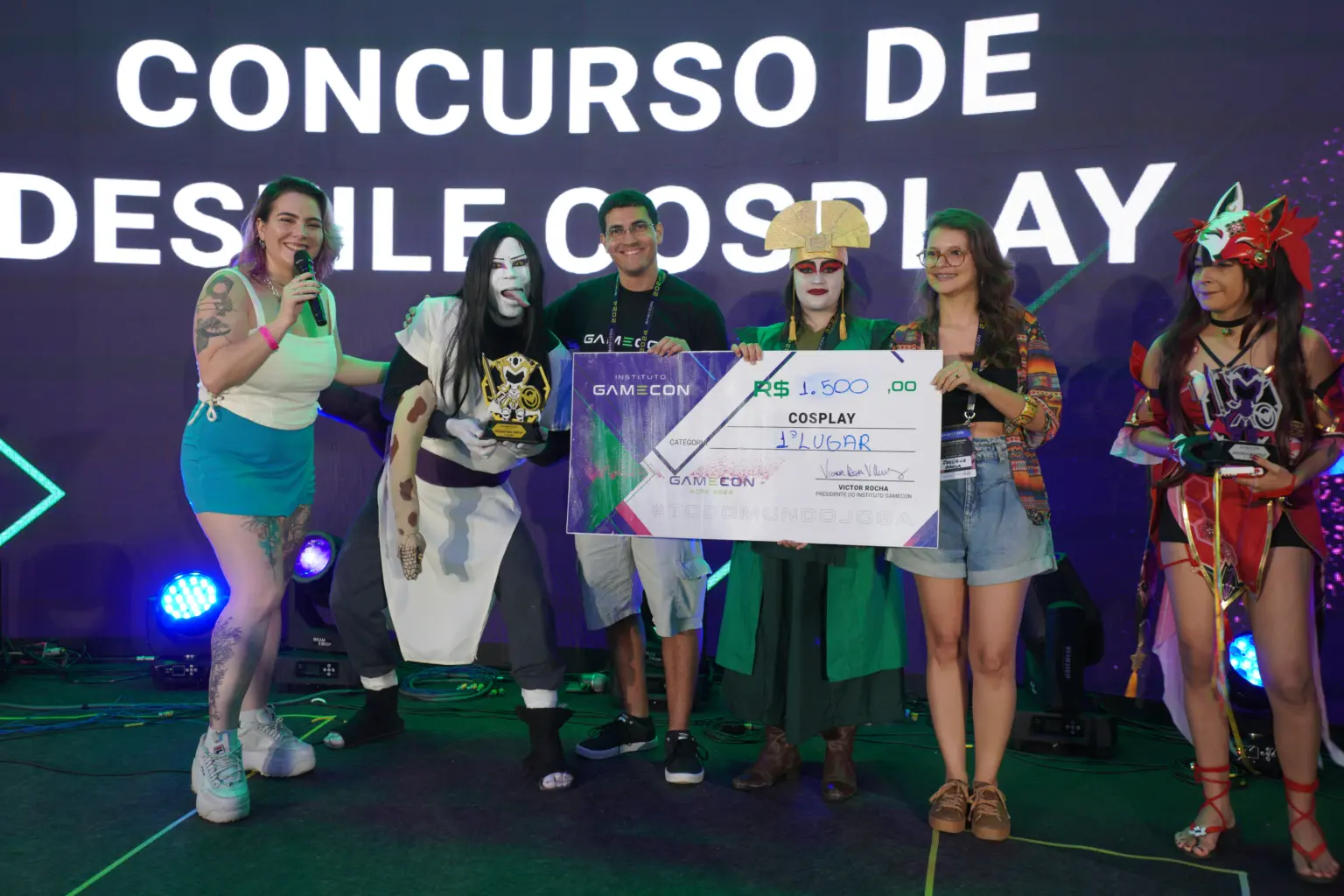 Com premiação de R$ 1,5 mil, concurso de cosplay encerra edição 2024 da Gamecon Acre; VEJA FOTOS