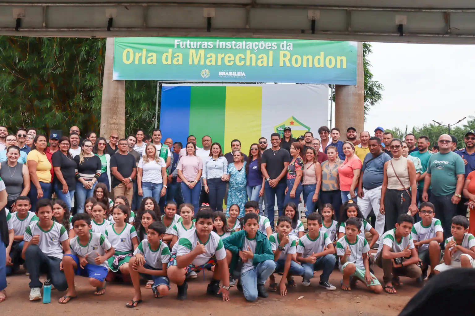 Prefeita Fernanda Hassem assina ondem de serviços da Orla da Marechal Rondon em Brasiléia