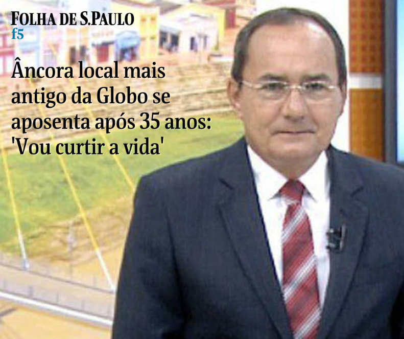 Ayres Rocha ganha destaque nacional ao anunciar aposentadoria após 35 anos no Jornal do Acre