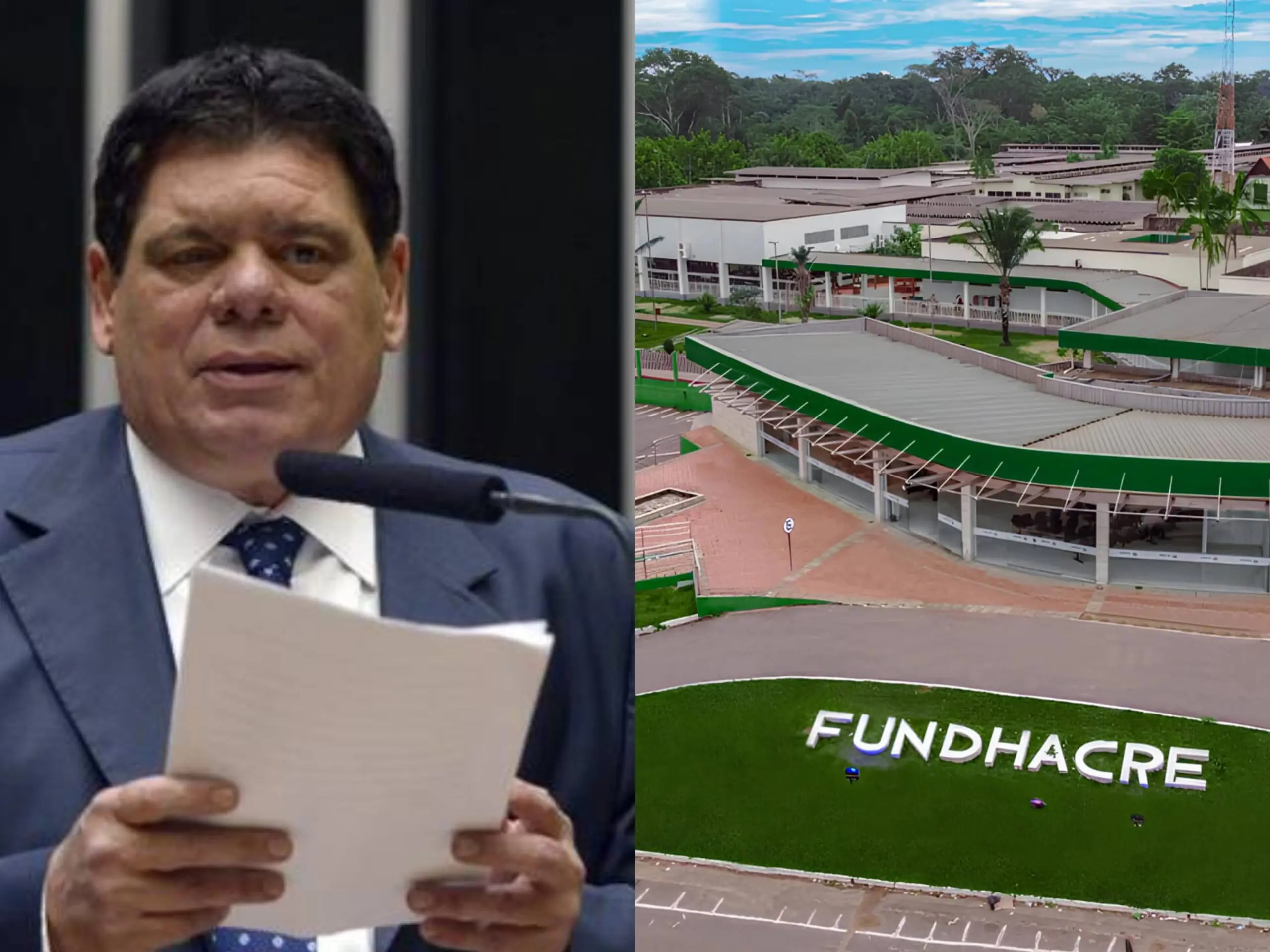 Gladson quer dar o nome de Flaviano Melo à Fundhacre; projeto será enviado para votação na Aleac