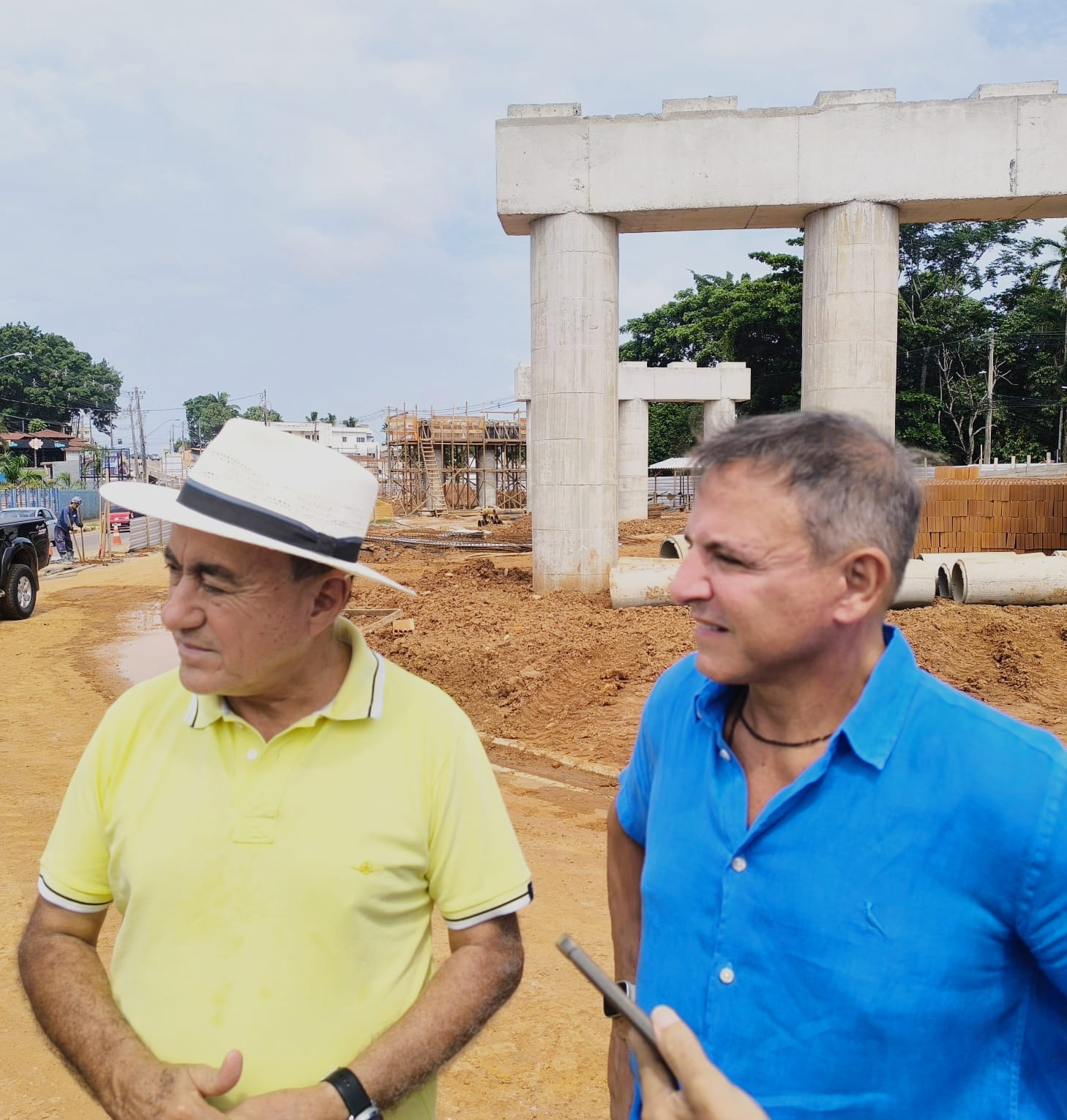 Bocalom e Bittar destacam investimentos no viaduto da AABB: “Benefício para 14 mil pessoas”