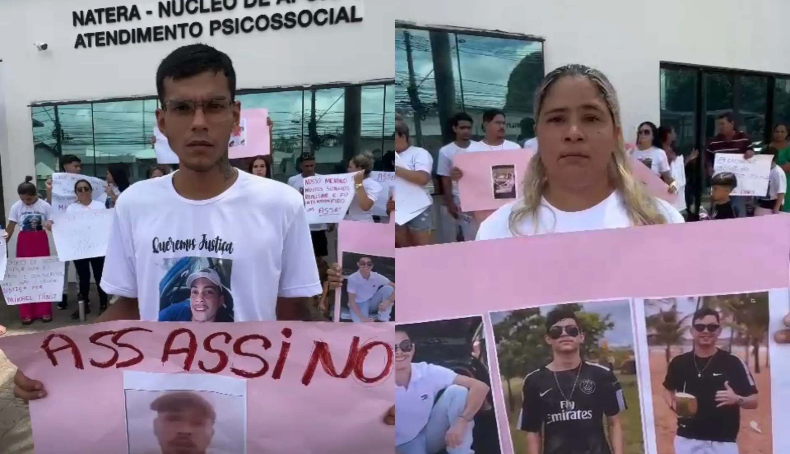 Após morte de jovem, família pede que Estado ou facção faça justiça e expõe rosto de acusado
