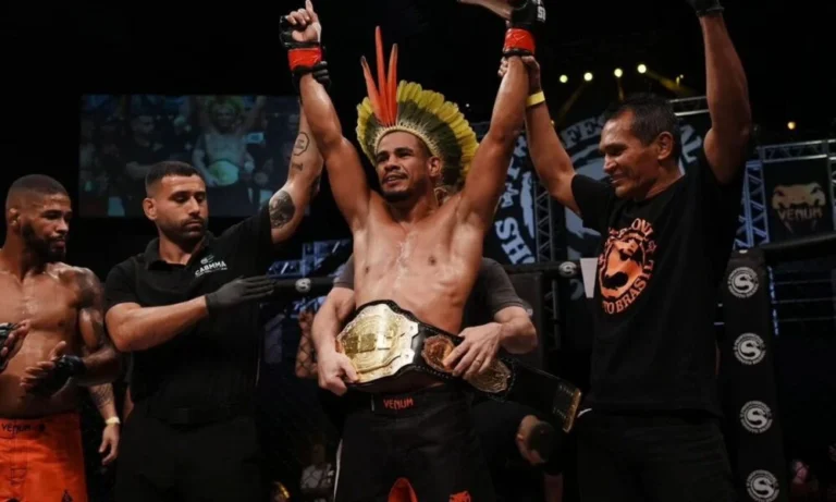 Invicto! Acreano conquista cinturão do Shooto Brasil no RJ após nocautear adversário