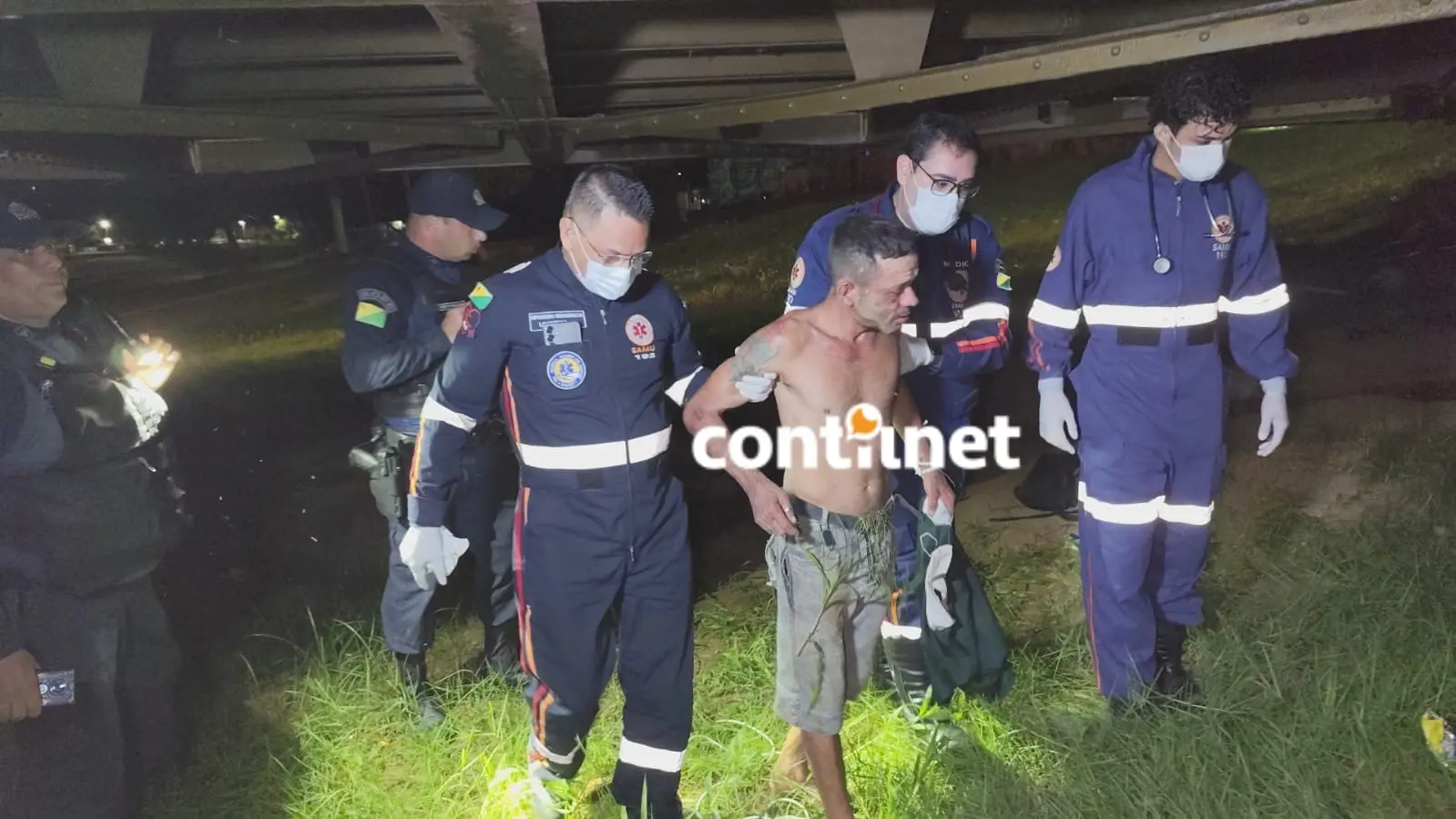 Após sequestro, homem é esfaqueado, torturado e quase morto debaixo da Ponte Metálica