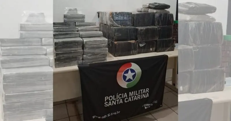 Adolescente de 16 anos é flagrado dirigindo carro com 200 kg de maconha