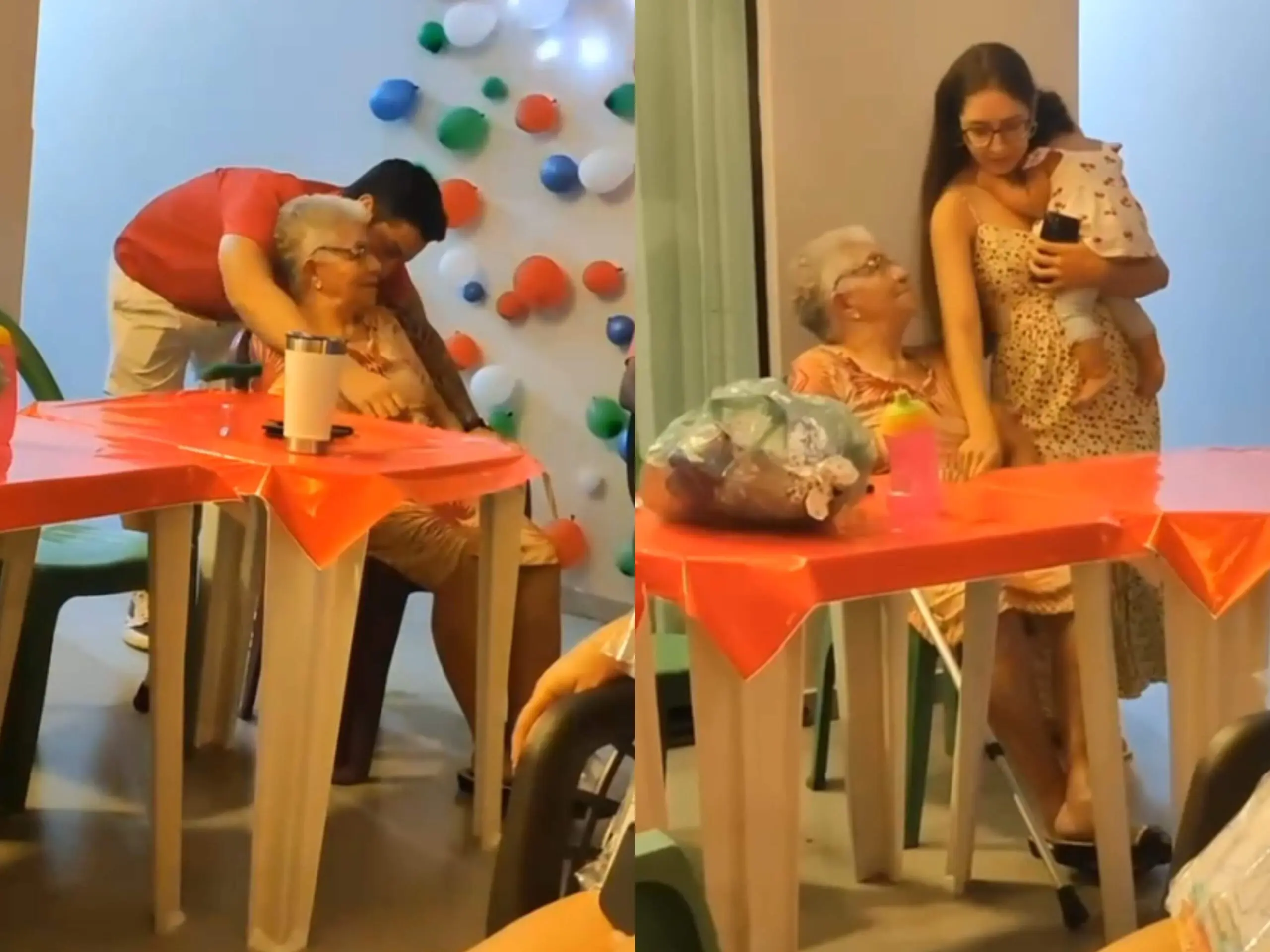 VÍDEO: família dá ‘dinheiro escondido’ à avó na Ceia de Natal, como ela fazia com as crianças