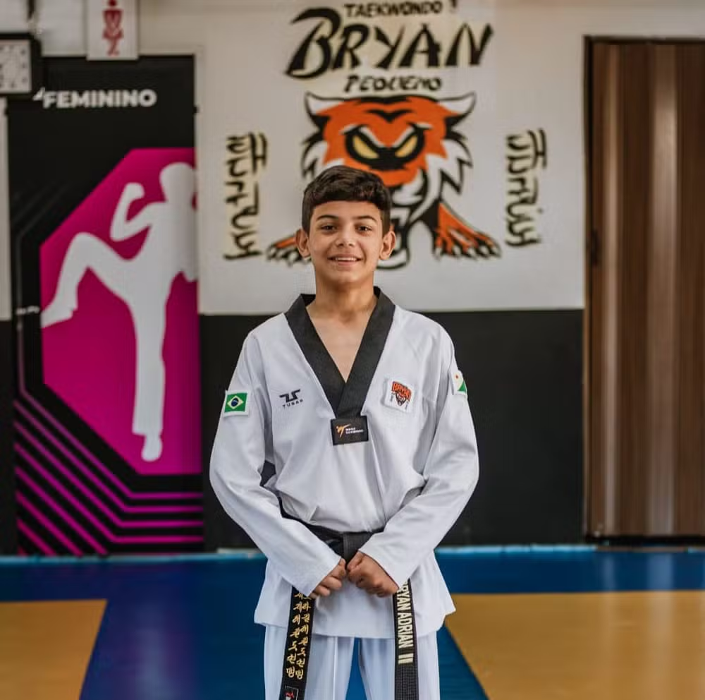 Atleta de 13 anos vai representar o Acre em seis competições de Taekwondo em 2025