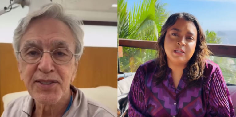 Internada na UTI, Preta Gil recebe carinho de Caetano Veloso: ‘Sobrinha mais linda’