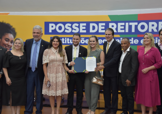 Fábio Storch é empossado novo reitor do Ifac, no Ministério da Educação, em Brasília