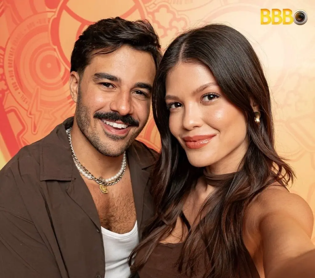 1ª dupla anunciada no BBB25: Vitória Strada e o amigo Mateus Pires; confira
