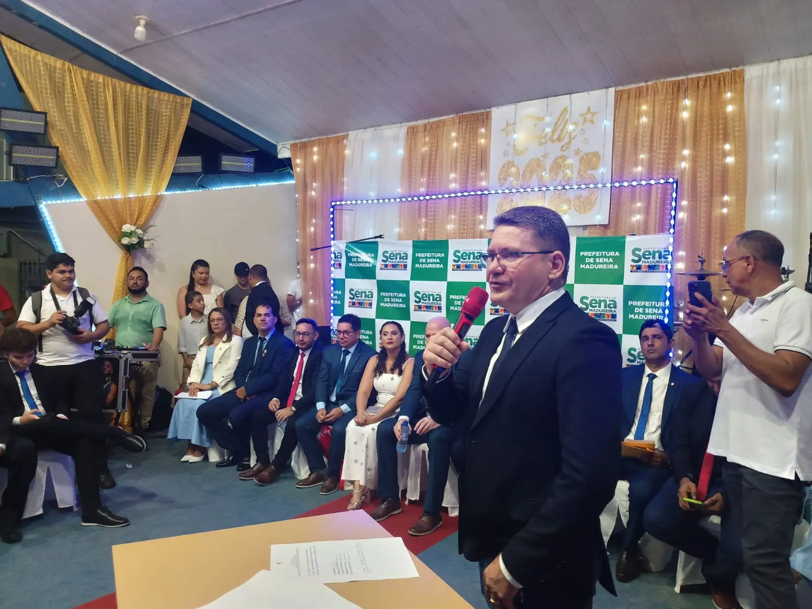 Com nove votos, Charmes Diniz é eleito presidente da Câmara Municipal de Sena Madureira
