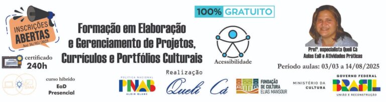 Inscrições abertas para curso gratuito de Formação Cultural no Acre