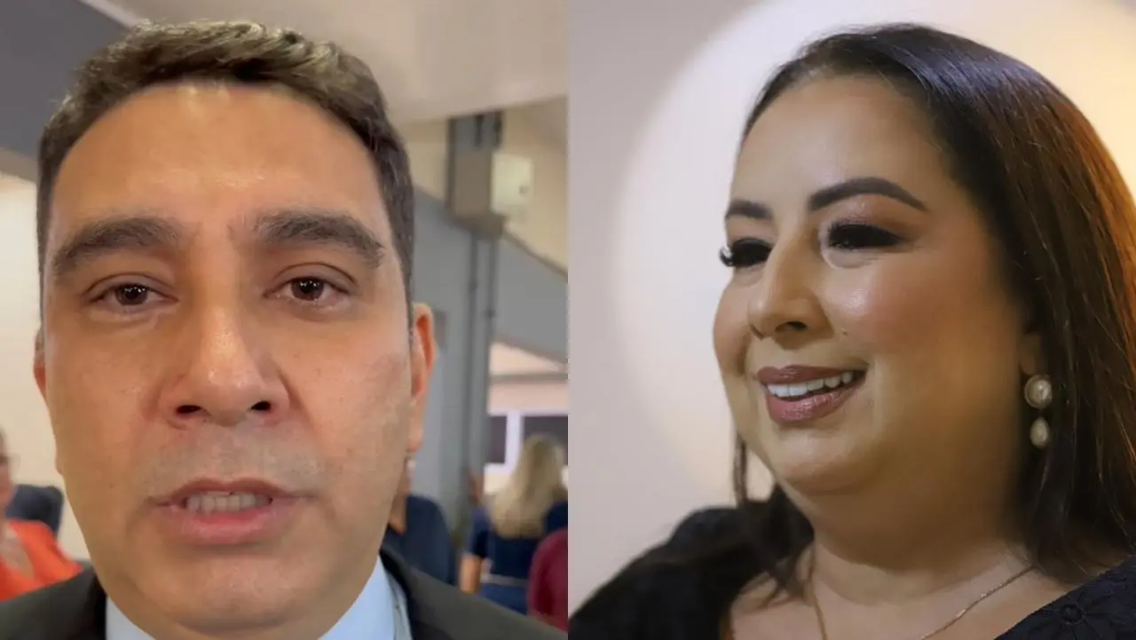 Na posse, Elzinha e Samir demonstram incômodo com escolha do PP de apoiar Joabe para presidência