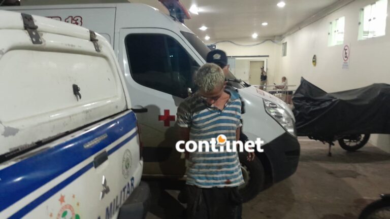 Homem em situação de rua invade residência para furtar, é agredido por populares e acaba preso