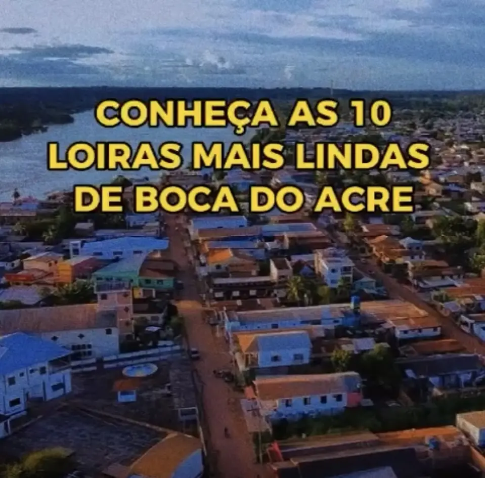 Jornalista faz top 10 das loiras mais bonitas de Boca do Acre; veja o vídeo