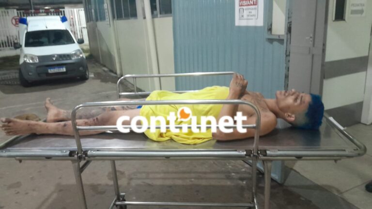 Homem é perseguido por quatro pessoas, cai de telhado e acaba preso pela PM em Rio Branco