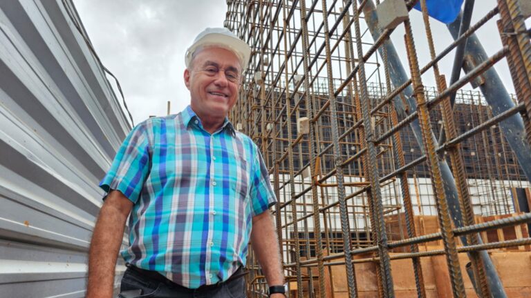 Bocalom visita obras do Viaduto da AABB e revela novidades do projeto: “30% já concluído”