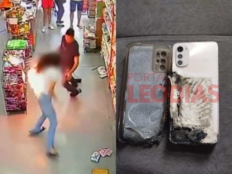 Dona do celular que pegou fogo conta qual é a marca e modelo dele; veja