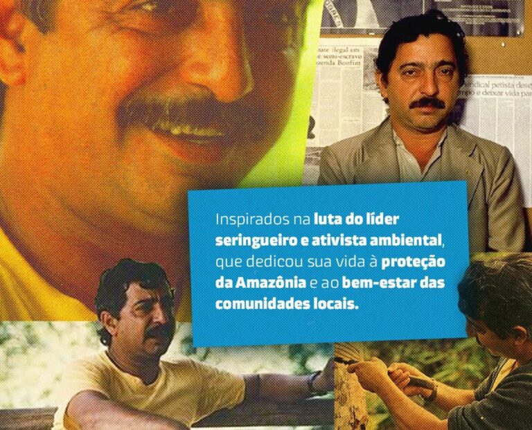 Boi Caprichoso faz homenagem a Chico Mendes, líder seringueiro acreano
