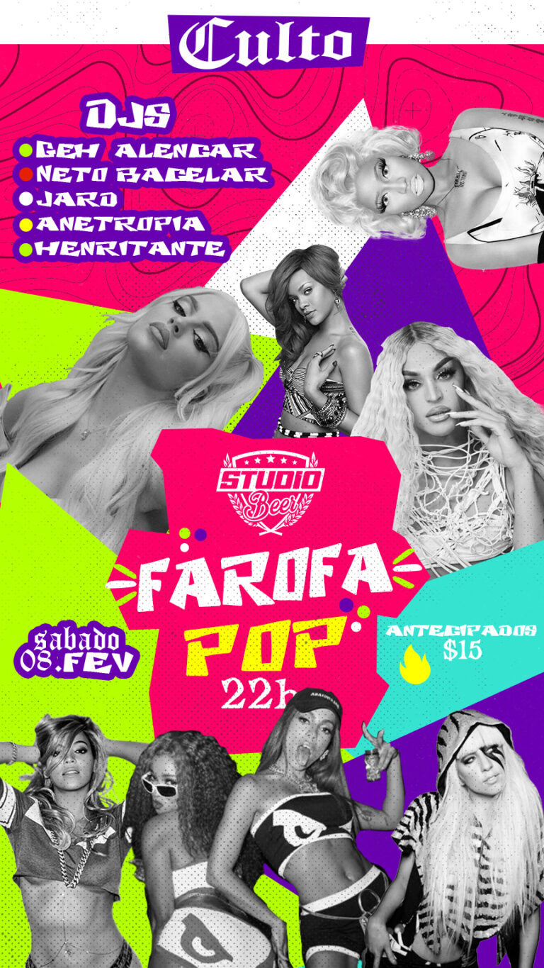 Rio Branco vai rebolar! Farofa Pop traz festa temática com sucessos do Pop e Funk