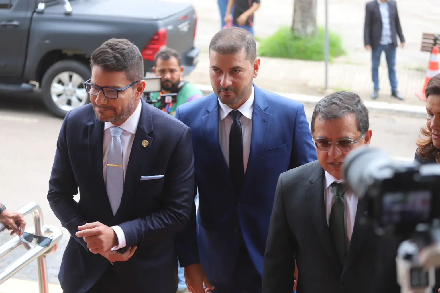 Gladson diz que Aleac e Governo tem “sintonia” ao participar da posse de Nicolau