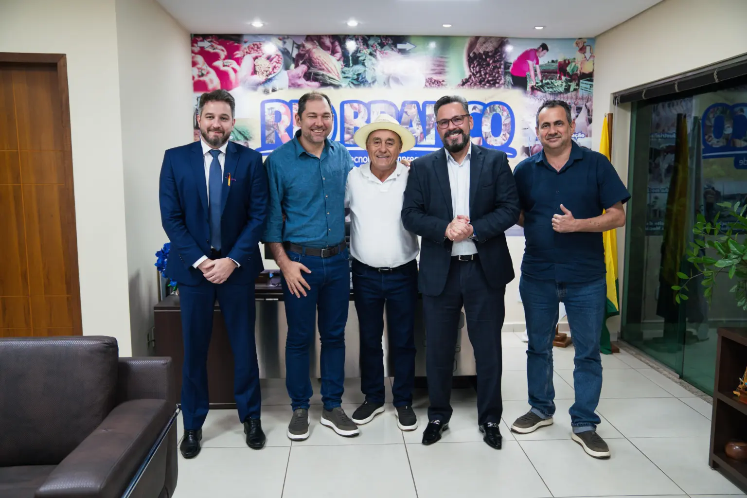 Alan e Bocalom se reúnem para tratar sobre saneamento básico em Rio Branco