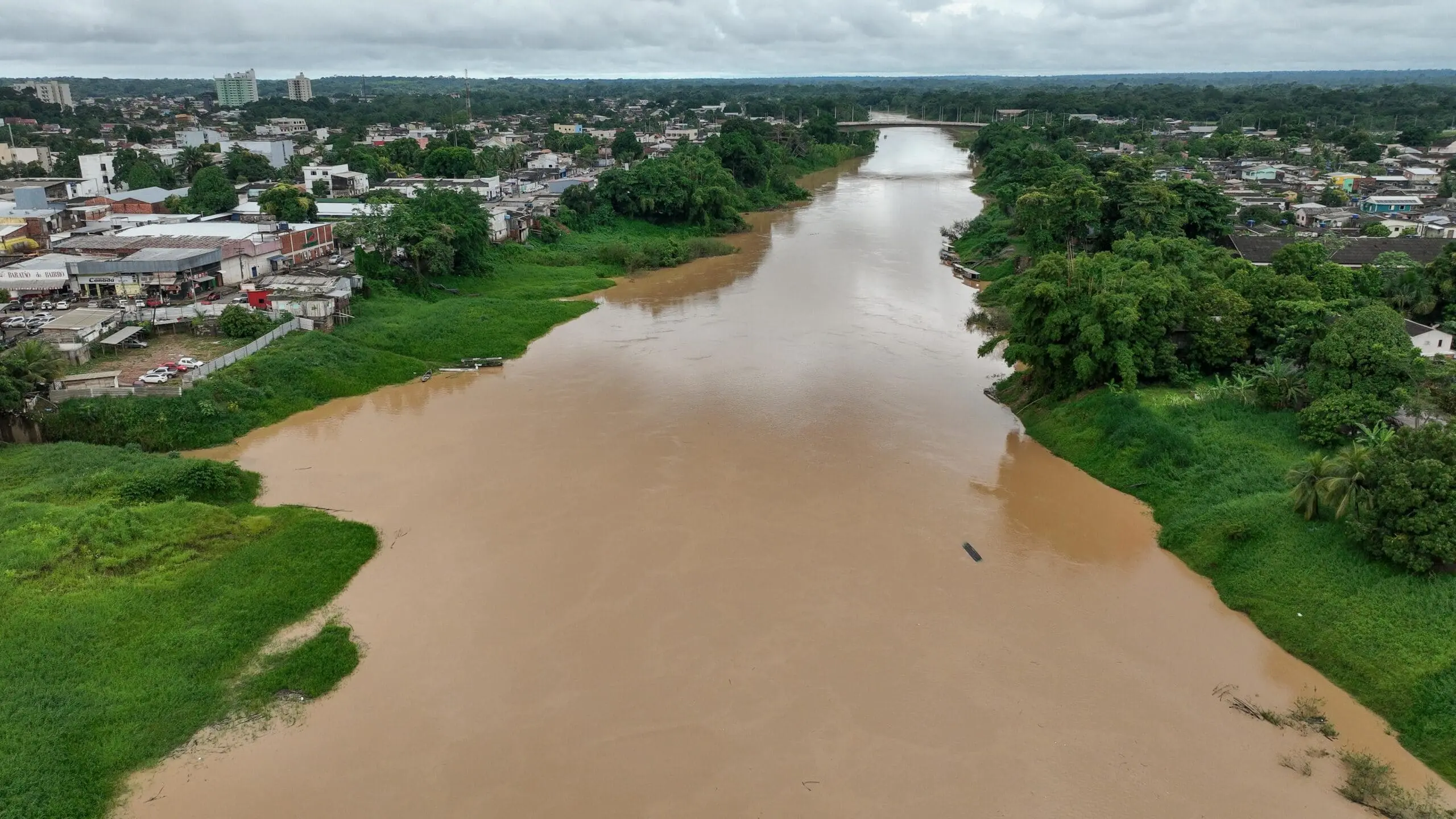 Nível do Rio Acre volta a baixar e recua 8 centímetros nas últimas horas; veja medição