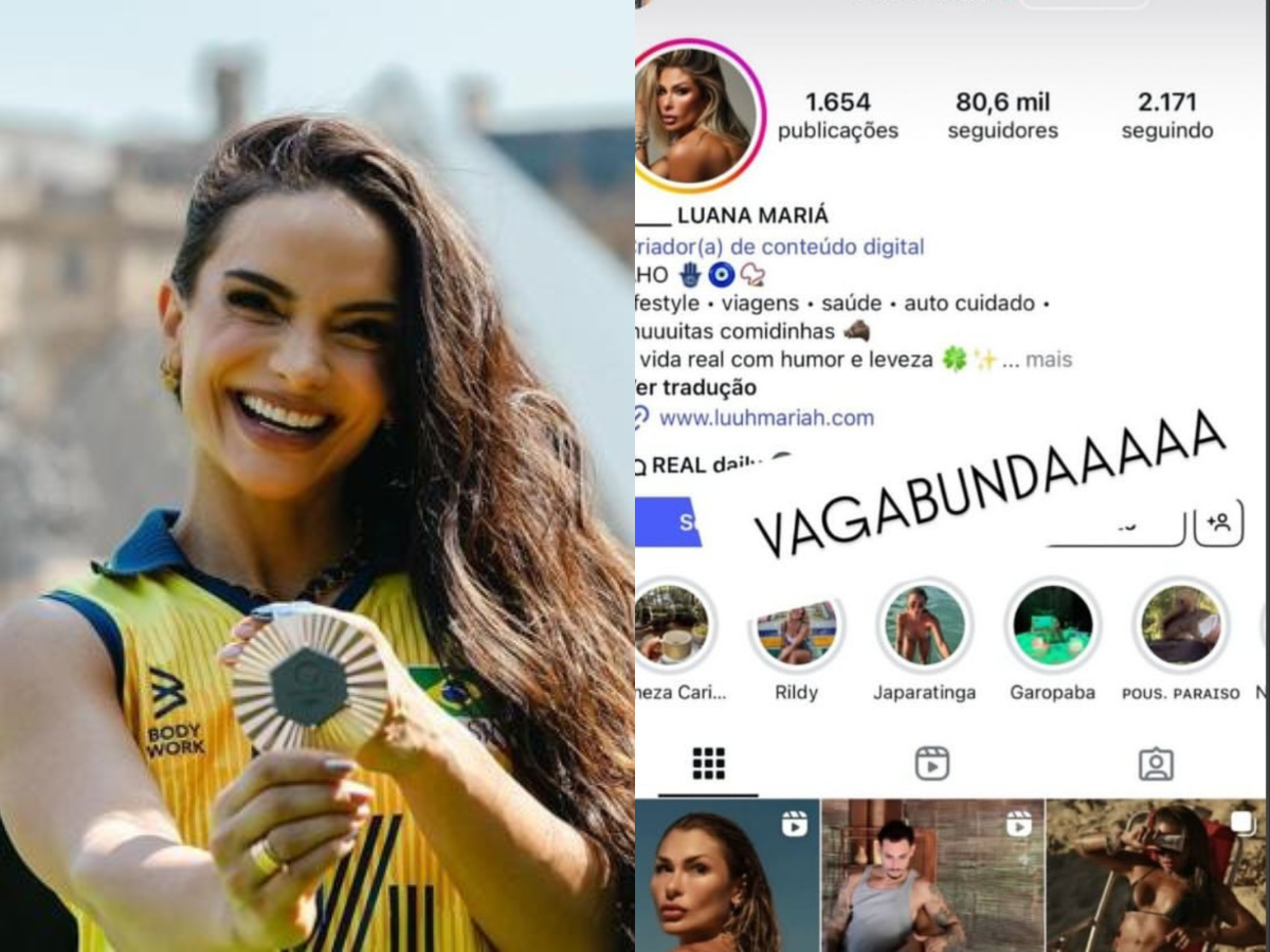“Vagabunda”: medalhista olímpica de vôlei expõe amante após descobrir traição do ex