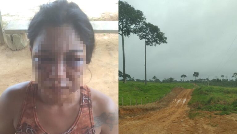 Mulher é brutalmente espancada pelo marido e pede ajuda da polícia na Zona Rural