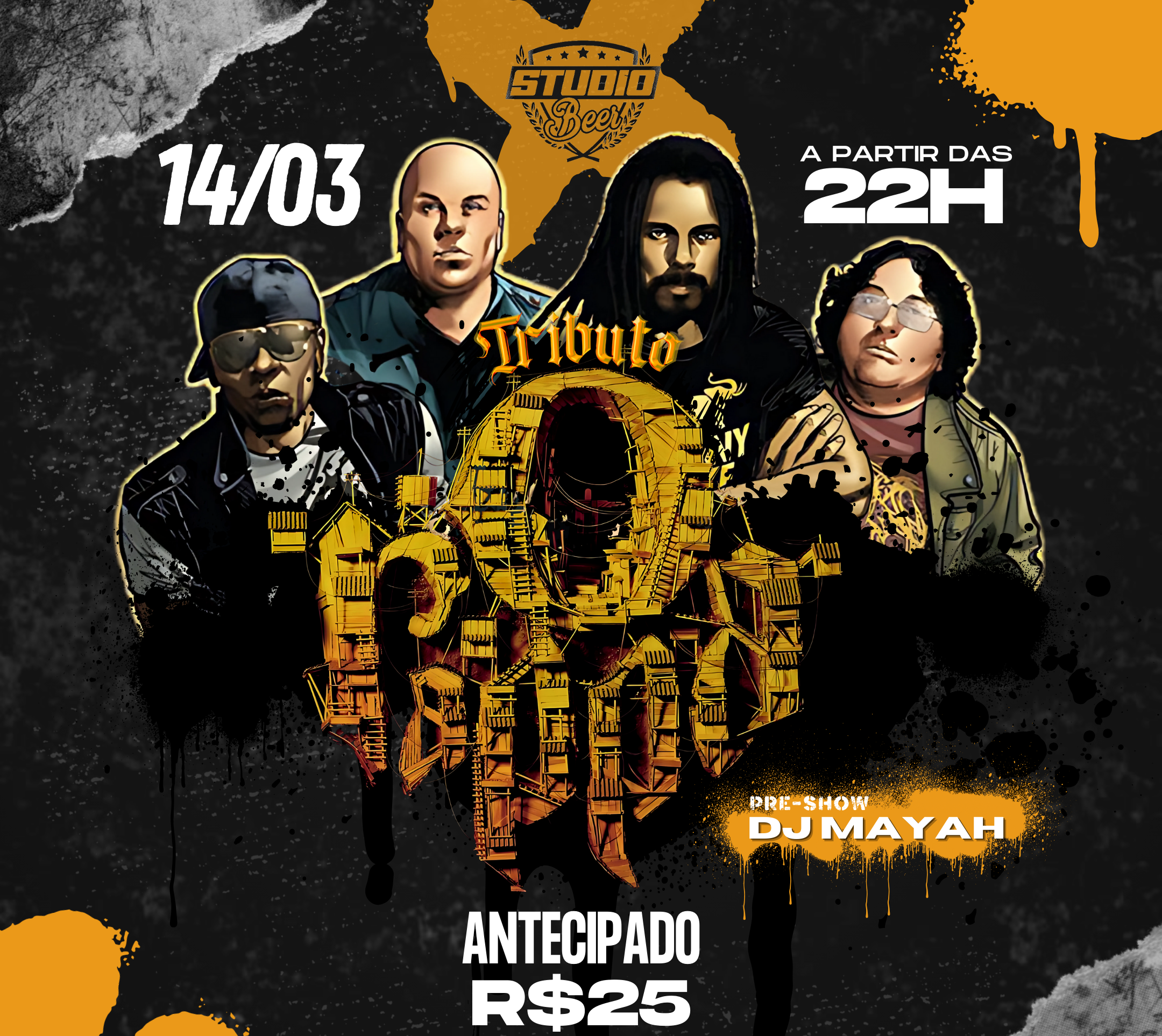 Tributo a O Rappa reúne músicos acreanos em noite de homenagem no Studio Beer; saiba mais