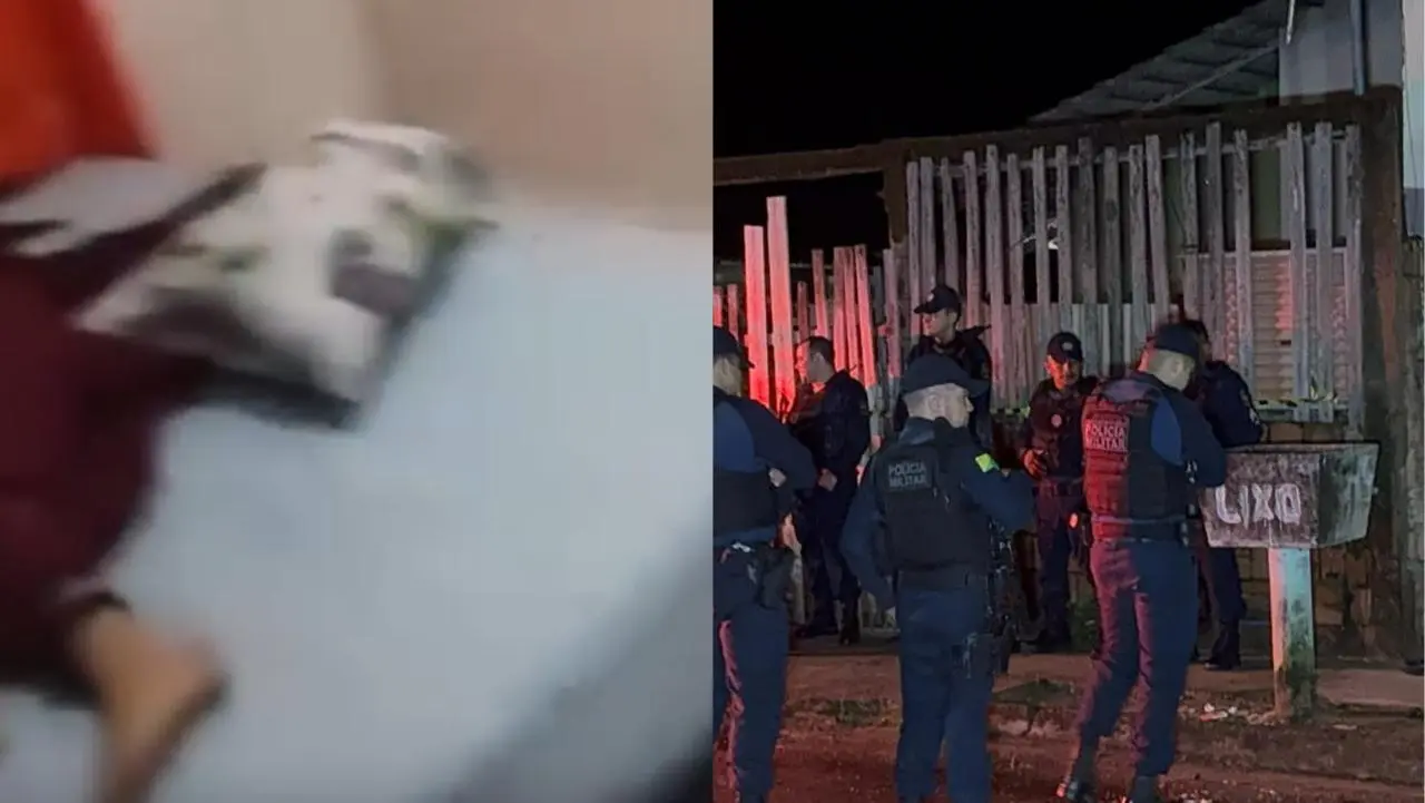 Vídeo mostra desespero de mulher filmando corpos de faccionados mortos após chacina em Rio Branco