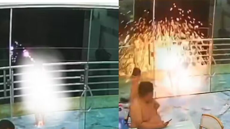 Criança sofre descarga elétrica ao encostar objeto em fiação durante brincadeira