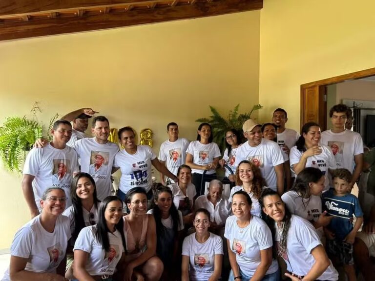 Idoso celebra 109 anos com 12 horas de festa em Cacoal, RO