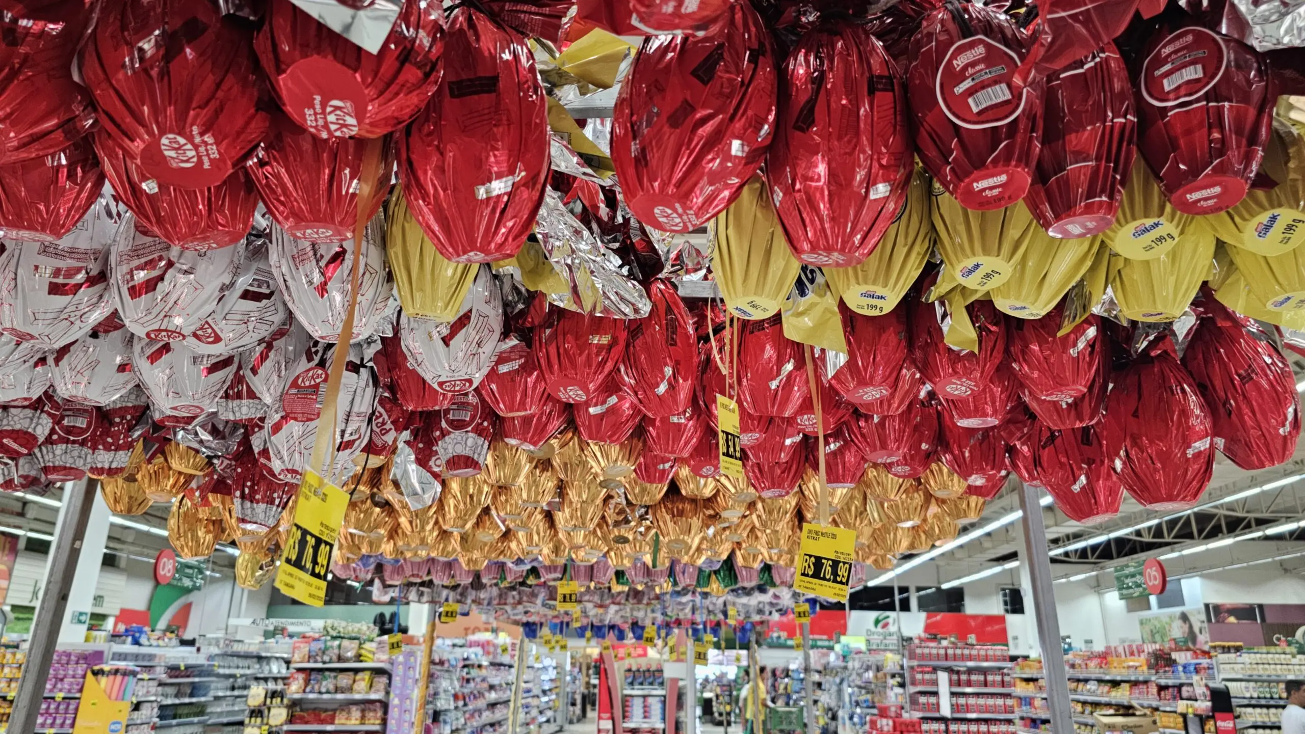 Ovos de chocolate tiveram alta de quase 10% em 2025; preços ultrapassam os R$100 na capital