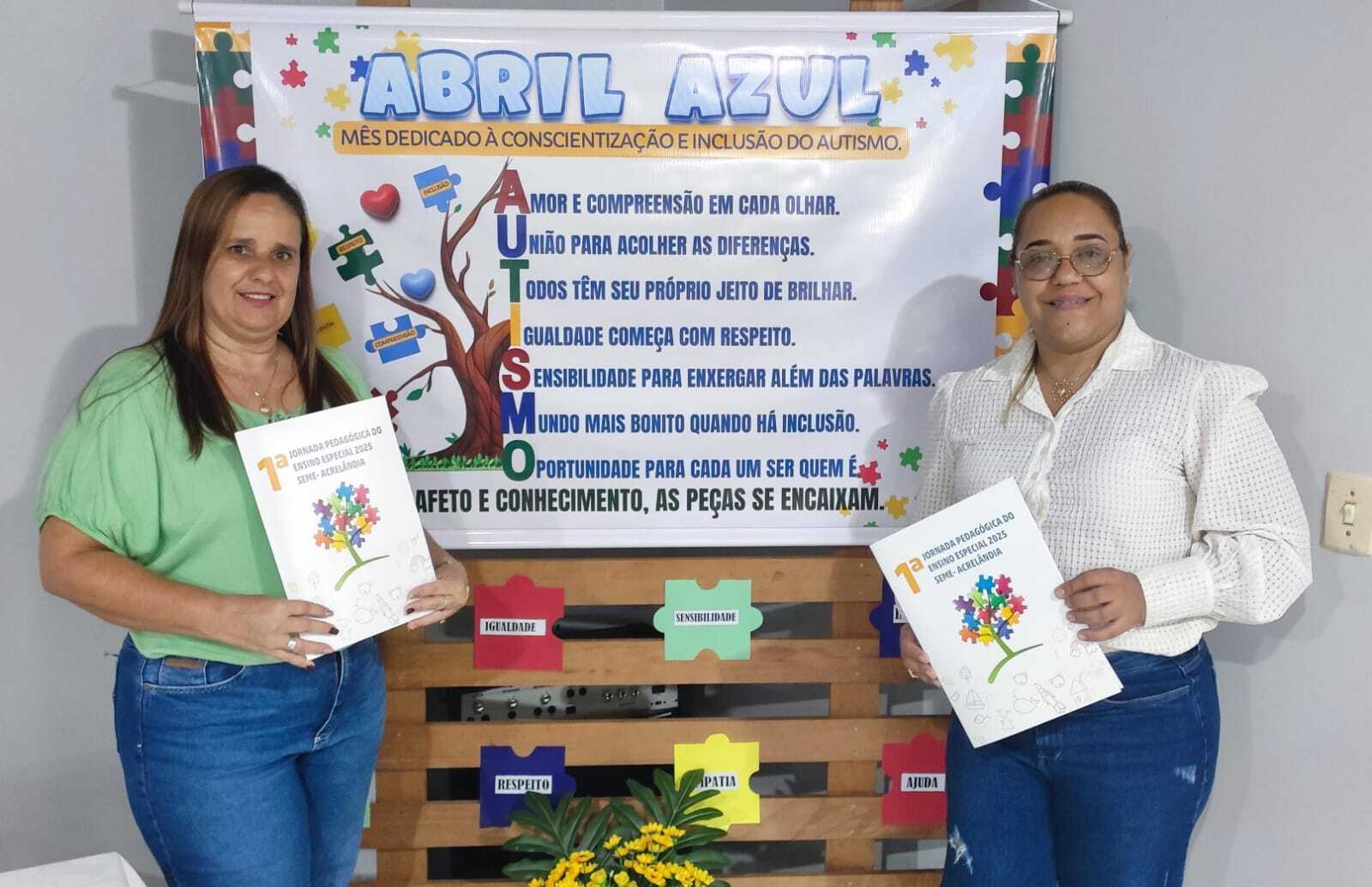 Acrelândia avança na educação inclusiva com jornada pedagógica inédita