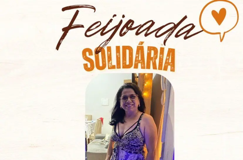 Família organiza feijoada solidária para custear cirurgia de emergência; meta é arrecadar R$ 11 mil