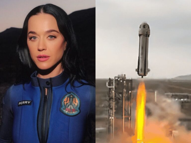Histórico! Katy Perry visita o espaço em missão totalmente feminina; veja