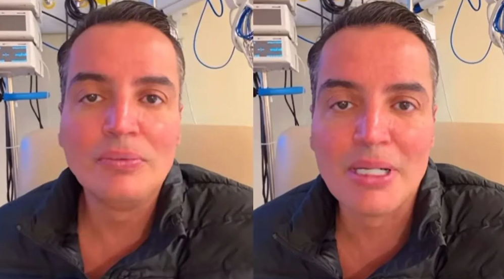 Leo Dias recebe alta após internação por pneumonia