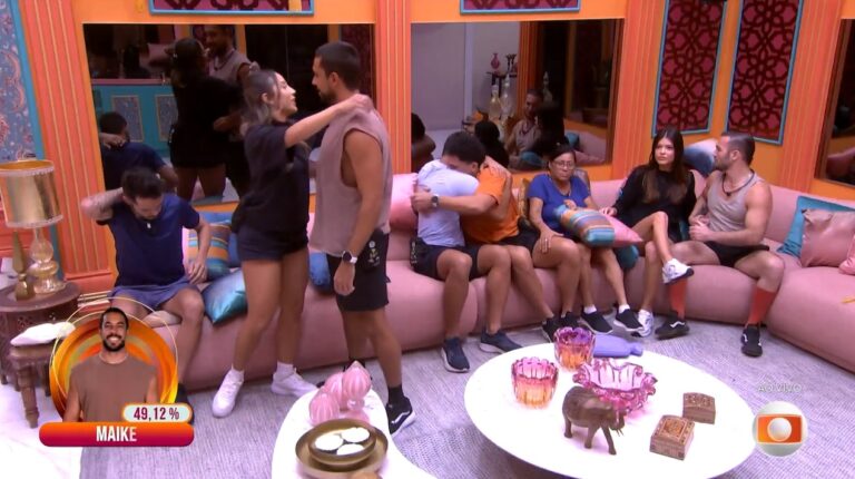 Fim de jogo: Maike é o 17º eliminado do BBB 25 em Paredão acirrado