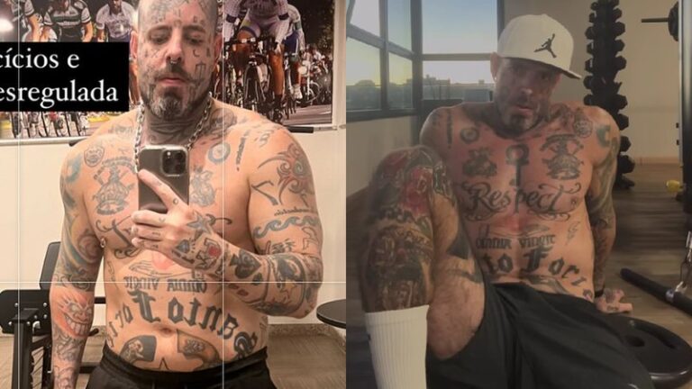 Tico Santa Cruz revela segredo para transformação aos 47 anos: ‘Vale a pena’