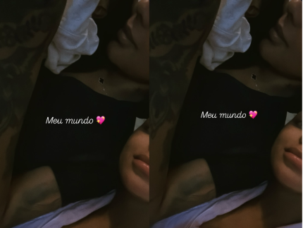 Brunna Gonçalves mostra Zuri com Ludmilla e se declara: “Meu mundo”